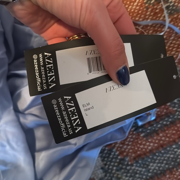 NWT Azeeza Elm Gown in Island size large - Picture 7 of 7